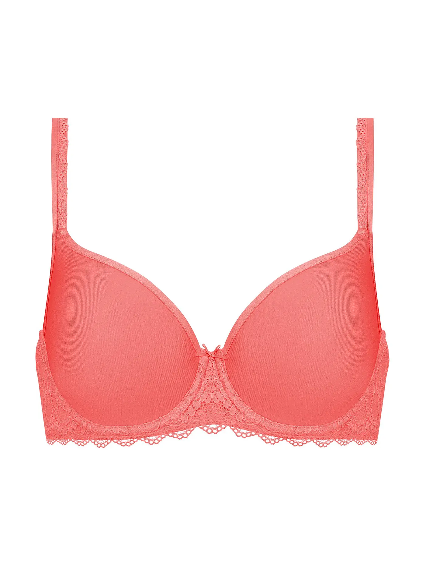 MEY | Spacer-BH AMOROUS schwarz | koralle